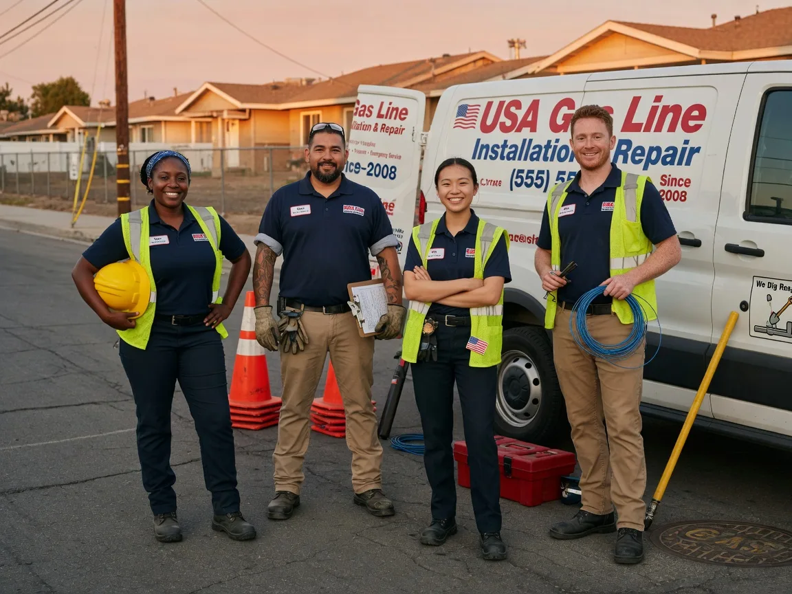 Gas Line Installation company in Brownstown, IL